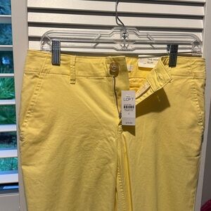 LOFT Sunny Yellow Trousers